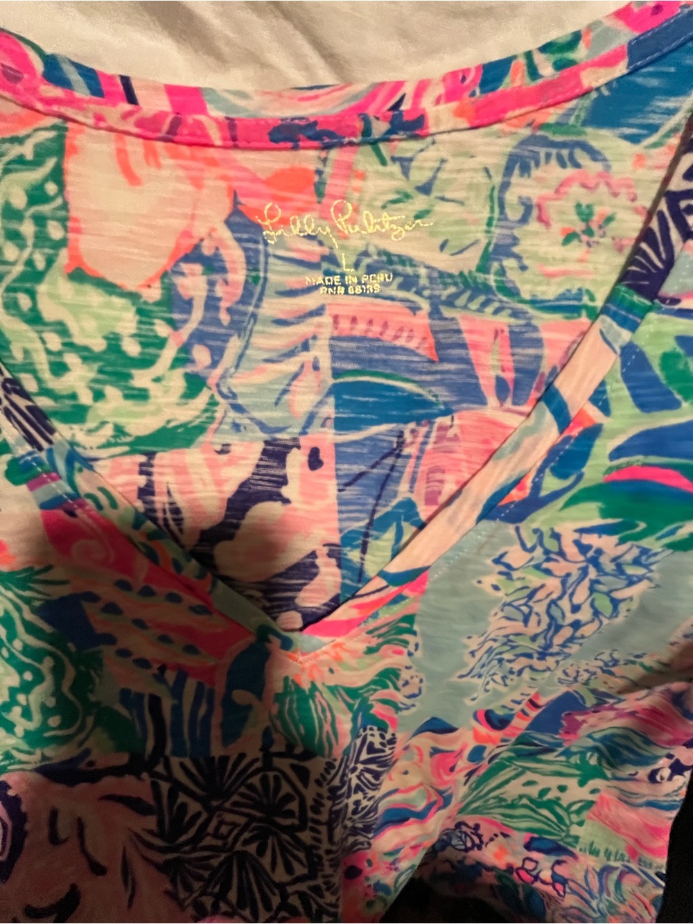 Lilly Pulitzer Etta Top - Picture 2 of 2